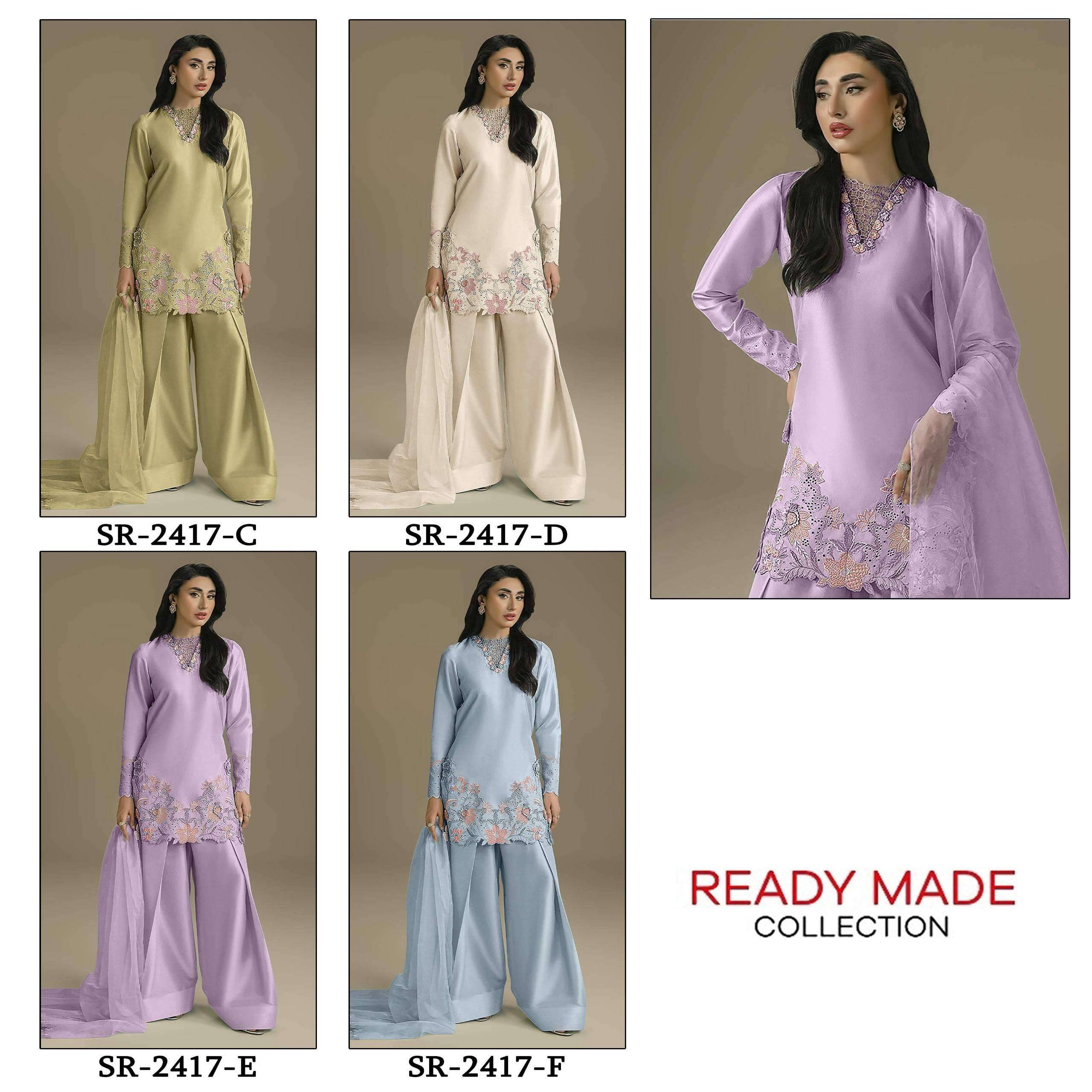 2417 COLORS by Shree Fabs 2417 c TO 2417 f SERIES Pakistani Stylish Beautiful Colourful Printed & viscose readymade Dresses At Wholesale Price